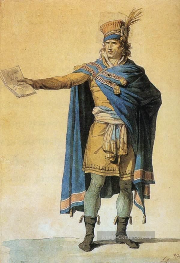 Die Vertreter der Menschen im Dienst Neoklassizismus Jacques Louis David Ölgemälde
